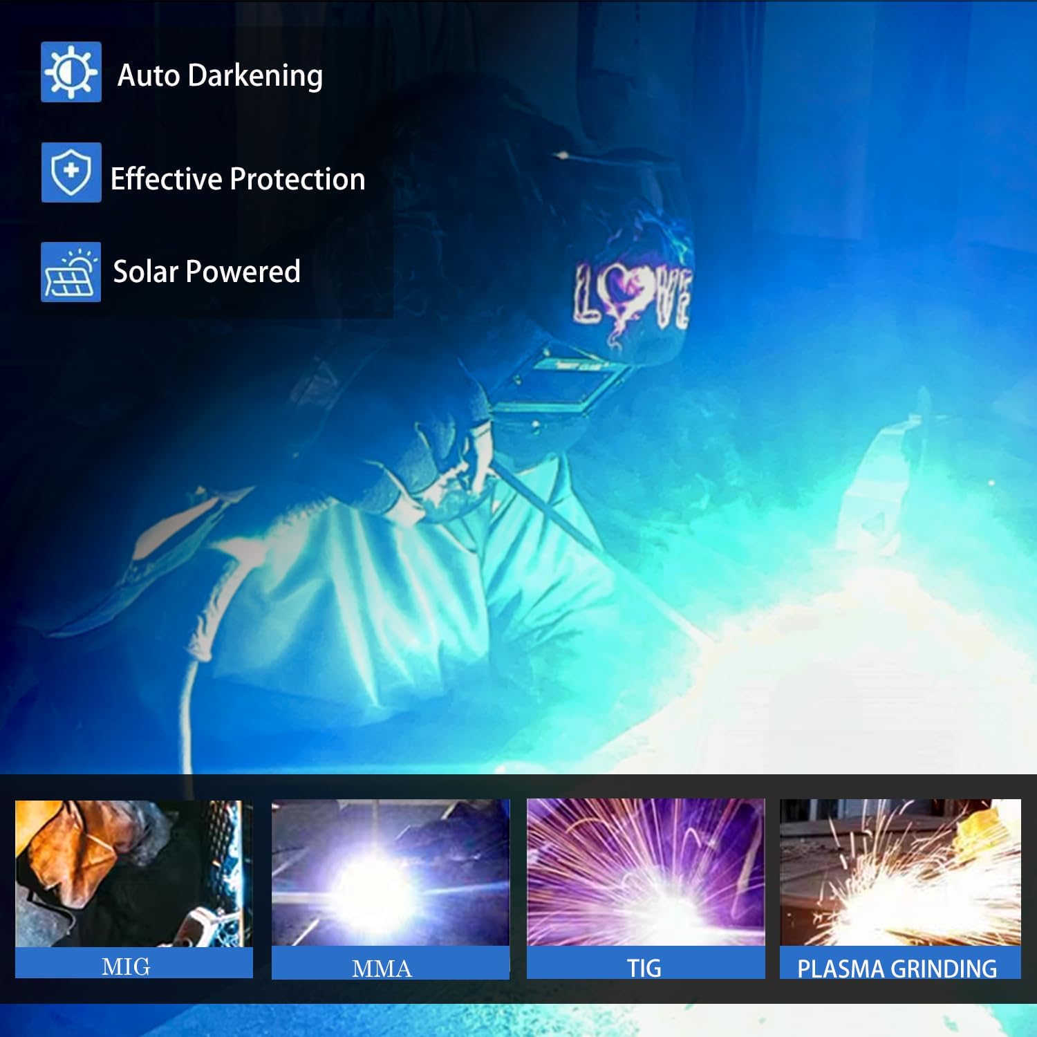 Adjustable Shade Range 4/913 Welding Helmet Review Welding