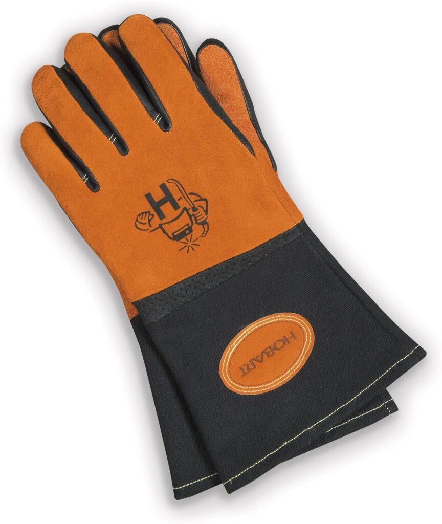 Hobart 770639 Premium Form-Fitted MIG Welding Gloves, X-Large (Pack of 2)