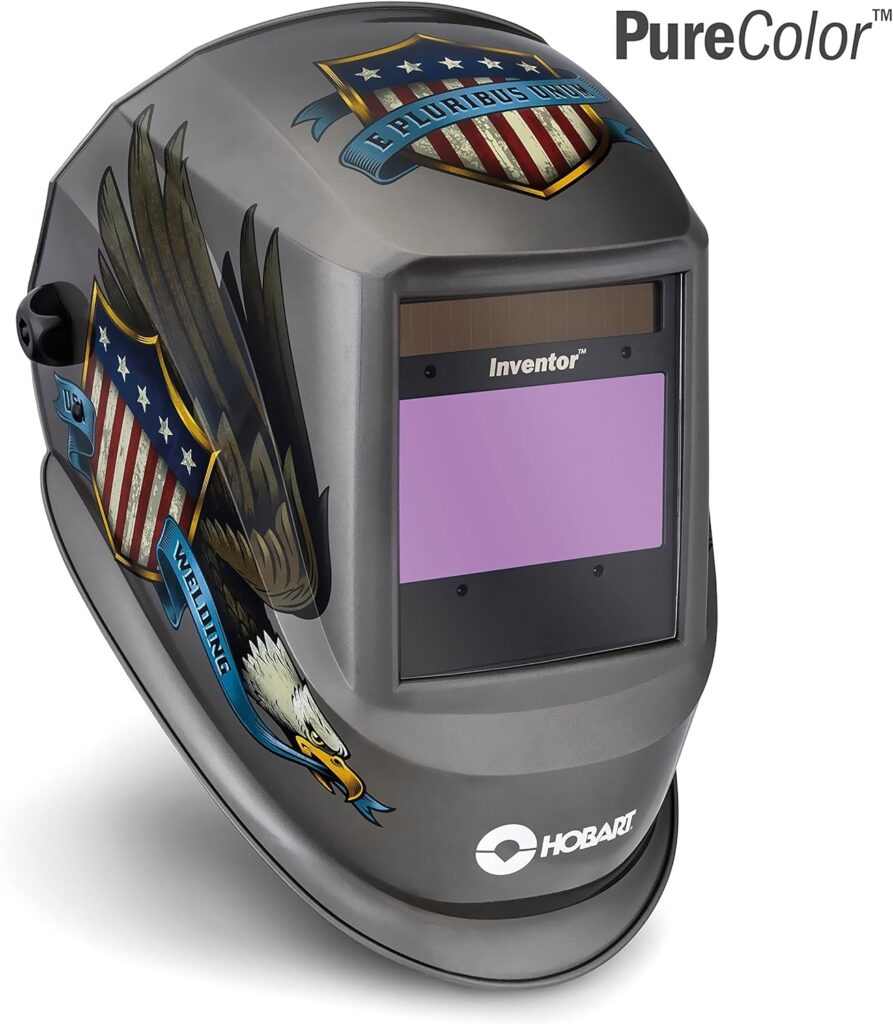 Hobart 770873 Auto-Darkening Welding Helmet ,Black