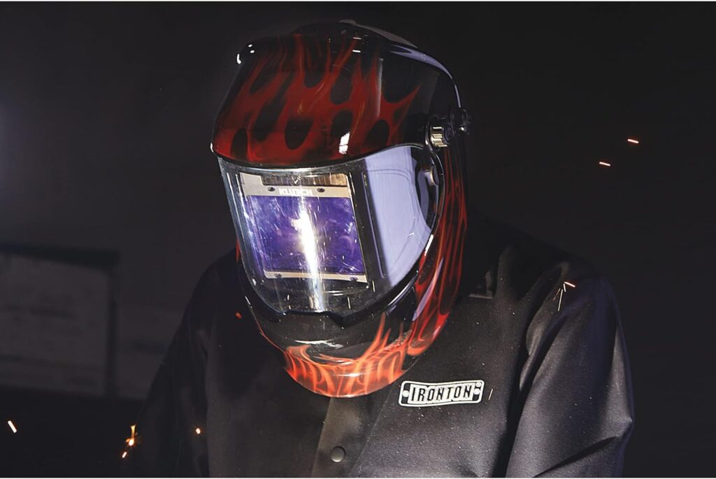 Klutch MonsterView Panoramic 2200 Auto-Darkening Welding Helmet