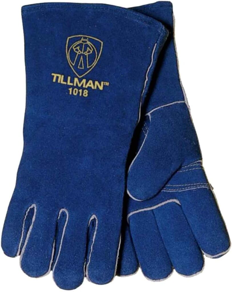 Tillman 1018 Slightly Shoulder Select Cowhide Welding Gloves, Large