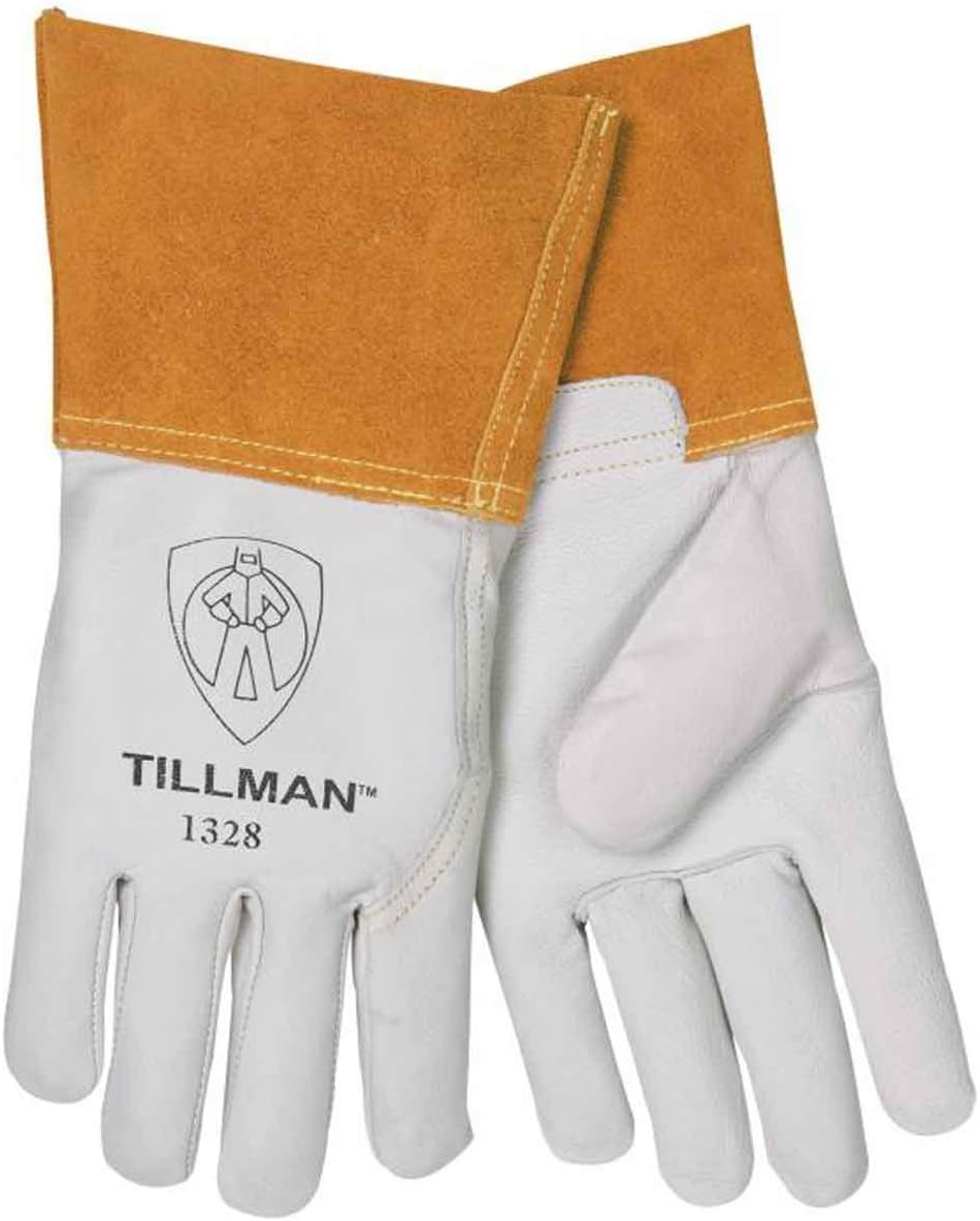 Tillman 1488 TrueFit Top Grain Goatskin TIG Welding Gloves, Medium