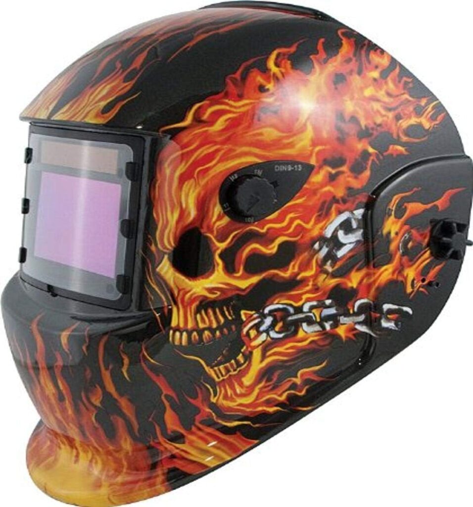 Titan Vaper 41266 Solar Powered Auto Dark Welding Helmet