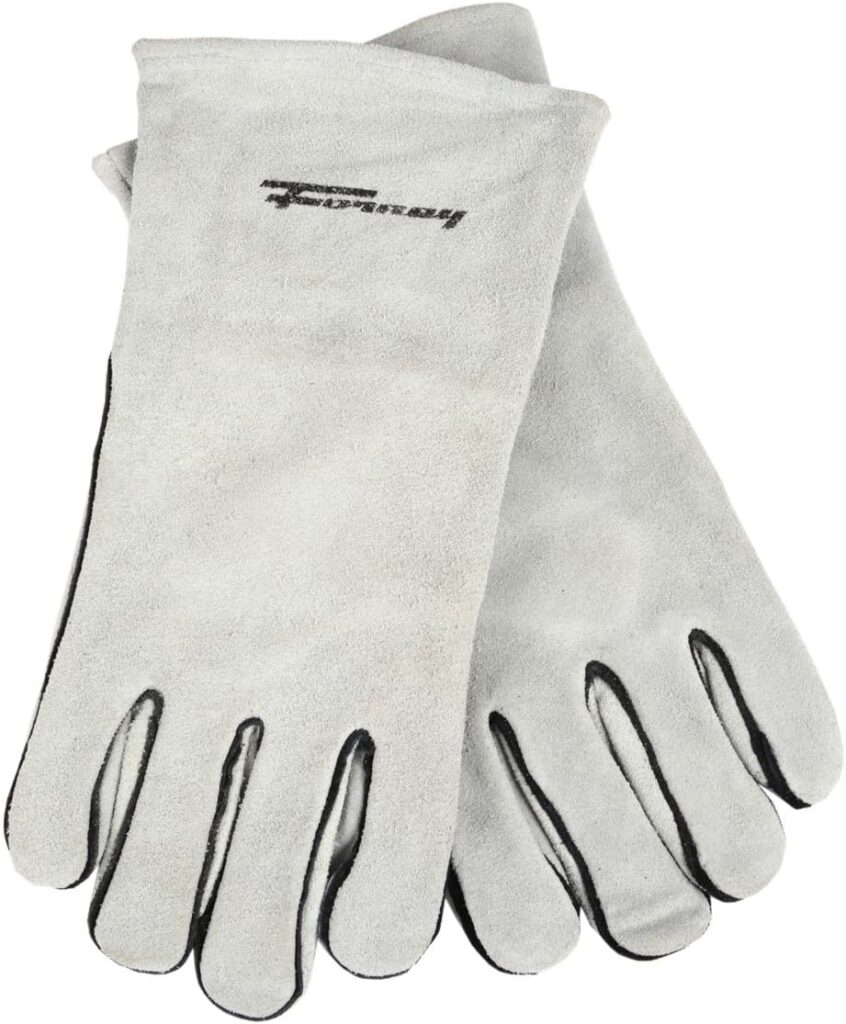 Forney 53429 Gray Leather Welding Gloves, X-Large
