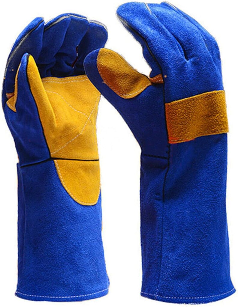 Professional MIG/TIG Welding Gloves extra Large, Reinforced Palm  Thumb  Index Finger