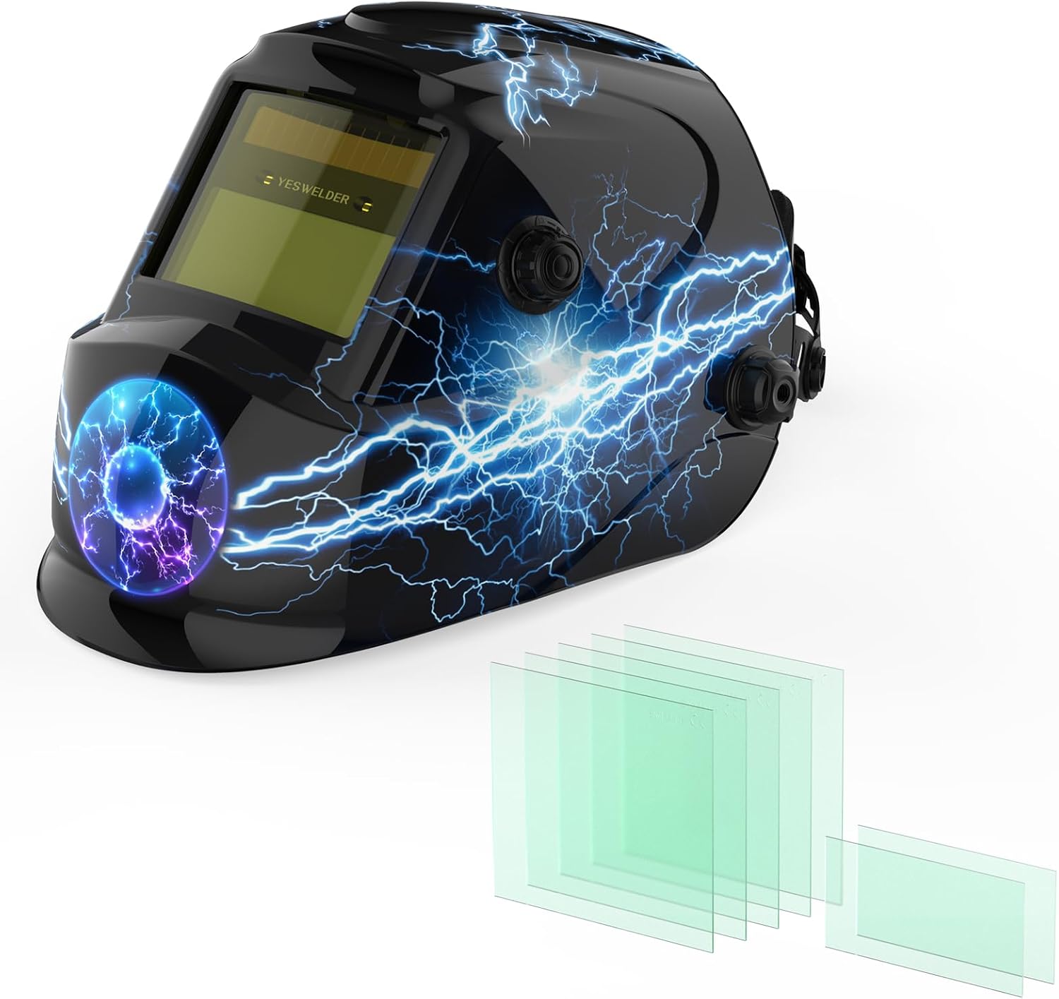 Lentille De Rechange Transparente Grand Format Pour Masque De Soudure - Visière De Protection Large